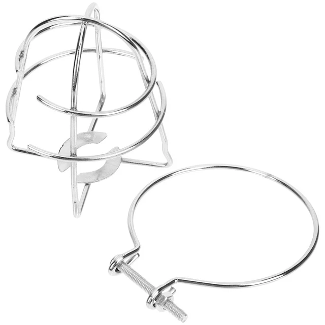 2 Pcs Fire Sprinkler Guard Protective Cover Showerhead Sprinkler Head Cage