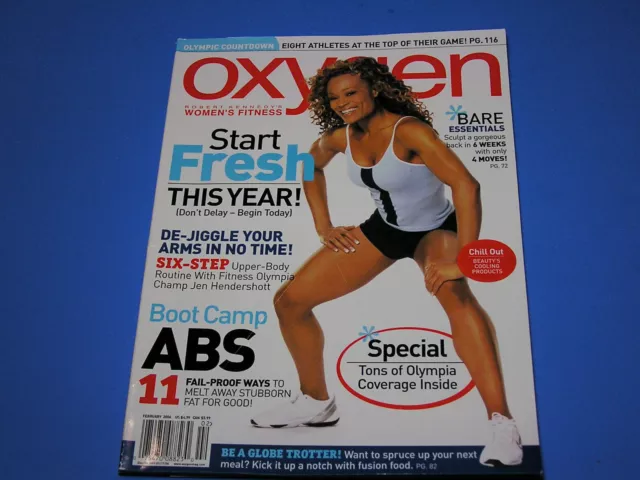 Oxygen Magazine -Alicia Marie cover - February 2006 - no label