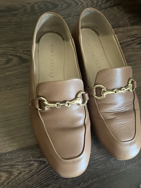 Mint sales velvet loafers