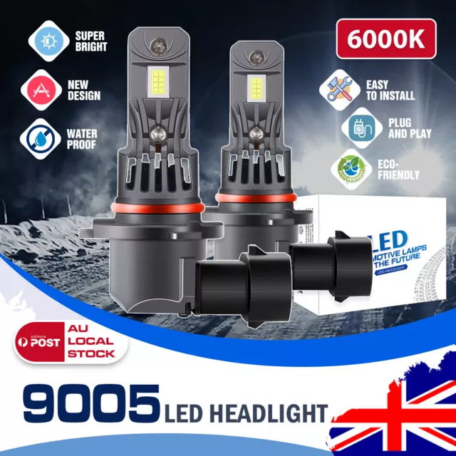 9005 HB3 Halogen LED Headlight Bulb For Mazda CX-7 2006-2010 MX-5 2002-2004