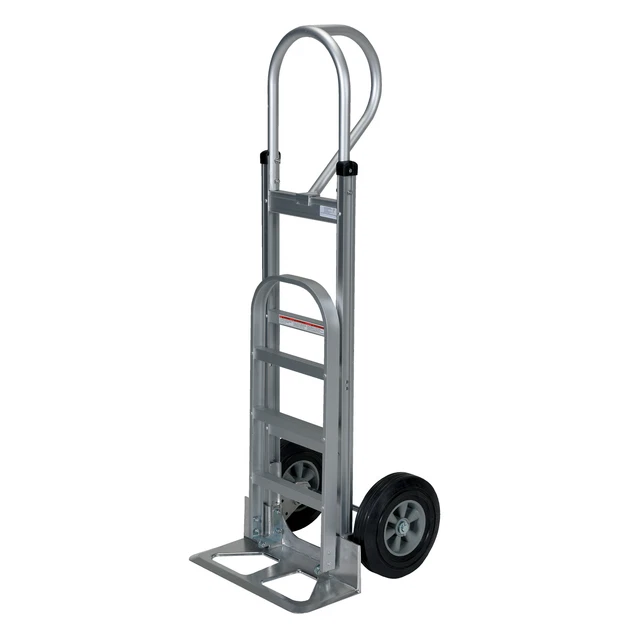 Alum Double Loop Hand Truck Load Cap 500 lb Height 49.25 in Material Aluminum