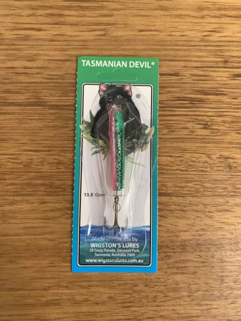 TASMANIAN DEVIL PINK Panther 55 #55 13.5 Gram Gr Lure Wigston's Lures Bite  Card $49.00 - PicClick AU