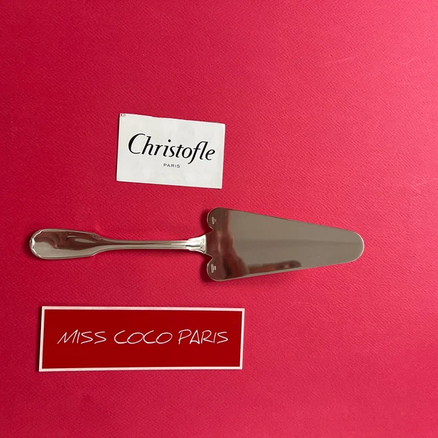 PELLE GÂTEAU TARTE CHRISTOFLE VERSAILLES METAL ARGENTE Très Bel État 26