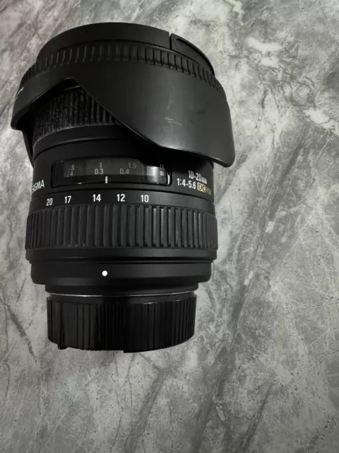 Sigma AF 10-20mm F4-5.6 HSM DC EX DX Wide Angle Zoom Lens