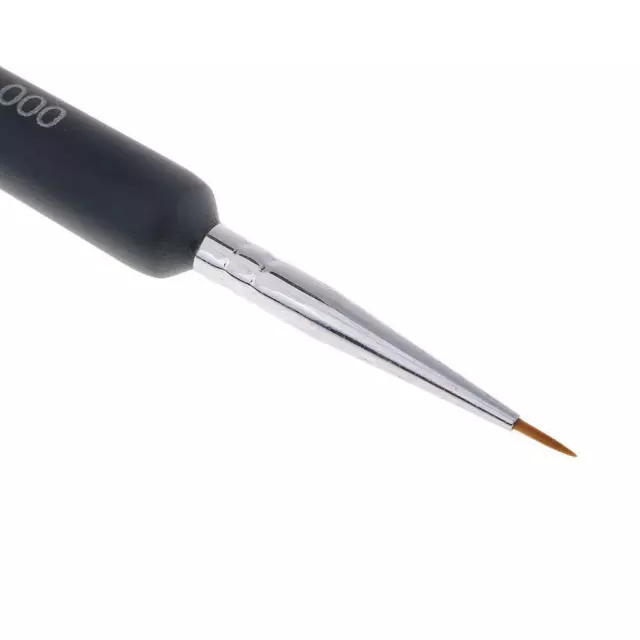 5X Pennelli punta tonda Pennello acrilico per pittura ad acquerello per unghie p 10
