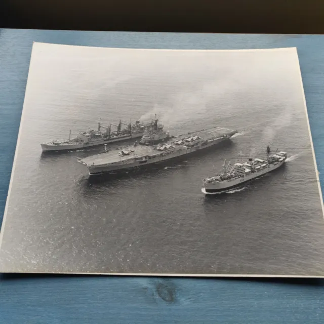 HMS Centaur R06 Aircraft Carrier original Royal Navy photo