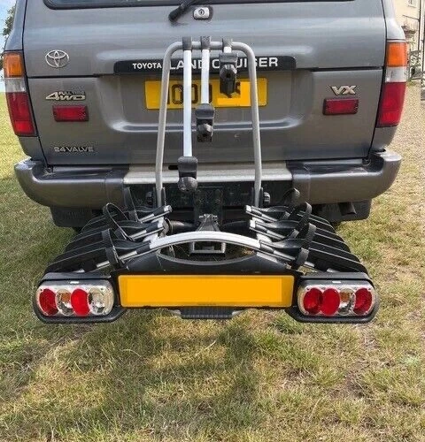 LAND ROVER TOW Bar Bike Rack For 3 bikes £250.00 - PicClick UK