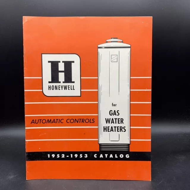 1952-52 Honeywell Automatic Controls For Gas Water Heaters Catalog