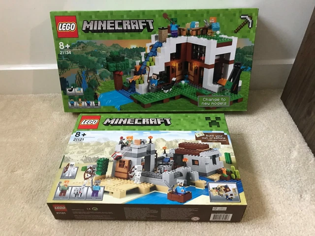 Lego minecraft the store waterfall base 21134
