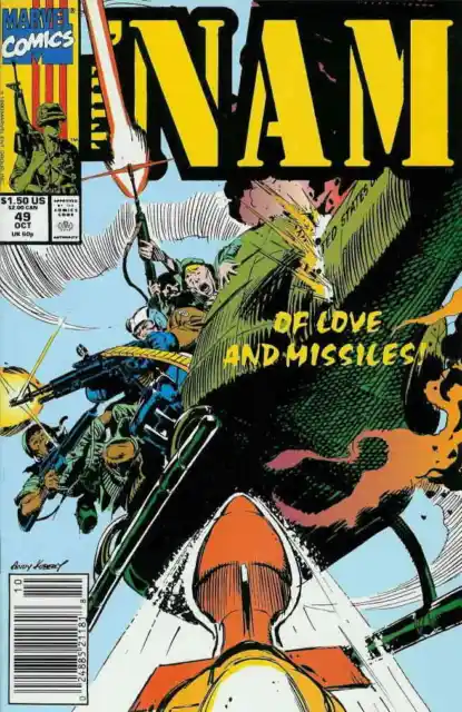 Nam, The #49 (Newsstand) FN; Marvel | Vietnam War comic - we combine shipping