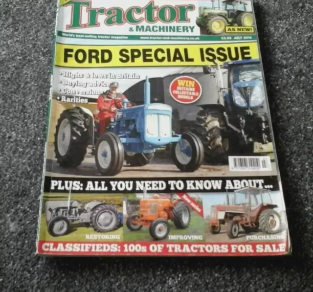 TRACTOR AND MACHINERY MAGAZINE   Volume 20   Issue 9     July 2014