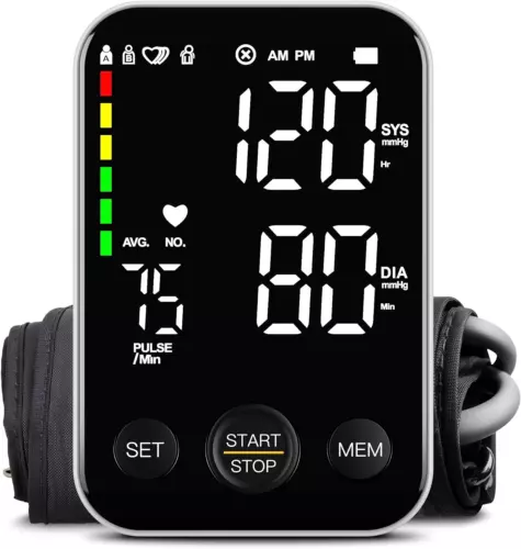 Blood Pressure Monitor Upper Arm Monitors for Cuff 8.7"-15.7"
