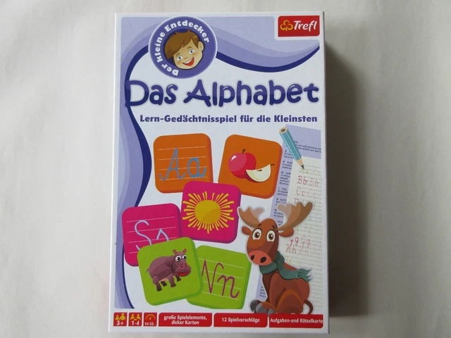 DAS ALPHABET DER kleine Entdecker Trefl Lernspiel Das deutsche ABC