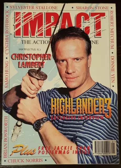 IMPACT Action Movie Magazine - 12 Issues from 1995 - Jan to Dec
