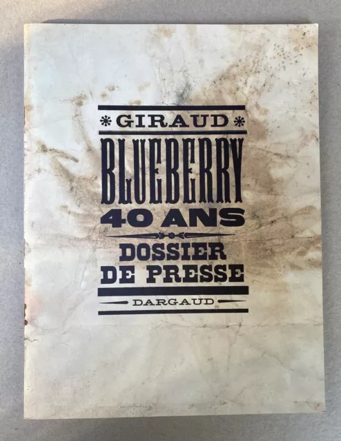 Jean Giraud / Mister Blueberry « OK Corral » 40 ans / Dossier de presse - 2003