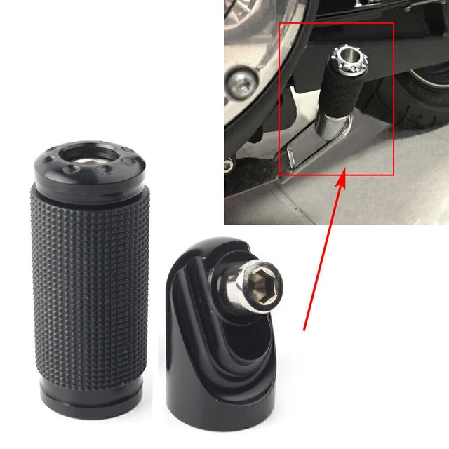 Kickstand Extension For Harley Dyna Wide Glide Fat Bob 91-17 Jiffy Stand Black
