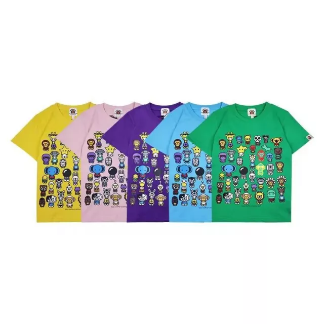 2024 Baby Clothes Kids Boy Girl Hip Hop Style T-Shirt Summer Top Boys Shirt