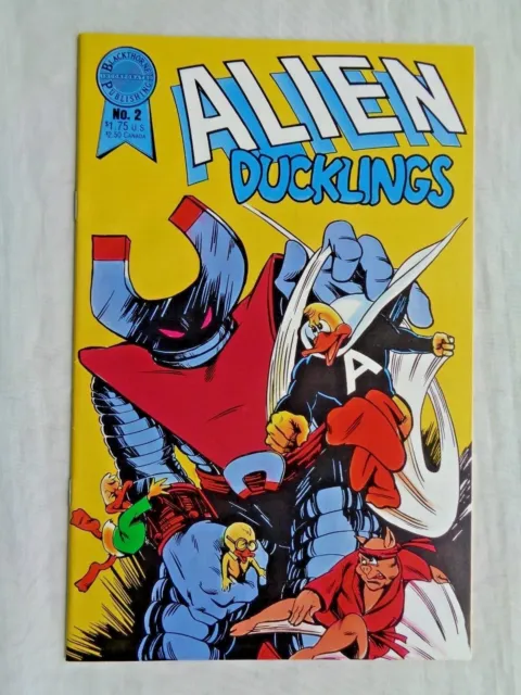 Alien Ducklings No. 2 December 1986 Blackthorne Publishing First Print NM (9.4)