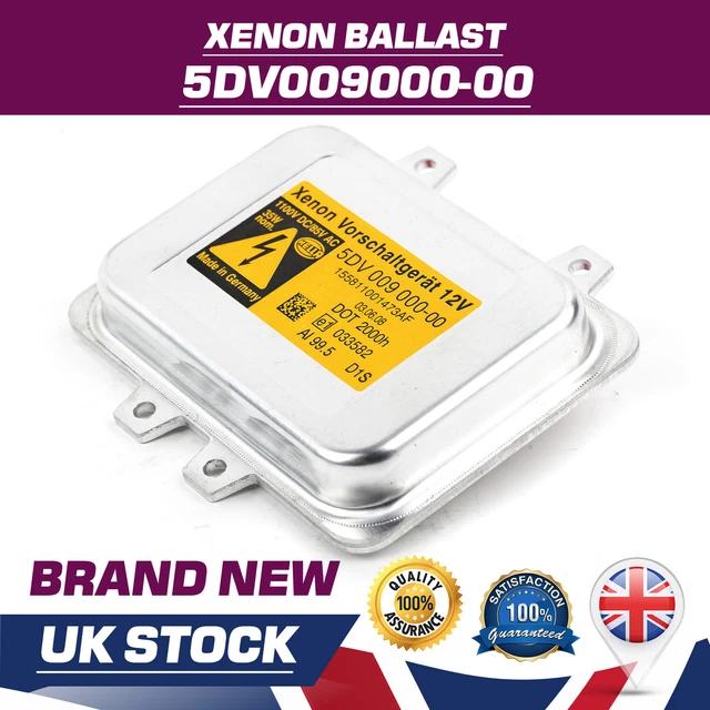 XENON HEADLIGHT BALLAST HELLA 5DV00900000 6937223 Direct Replacement