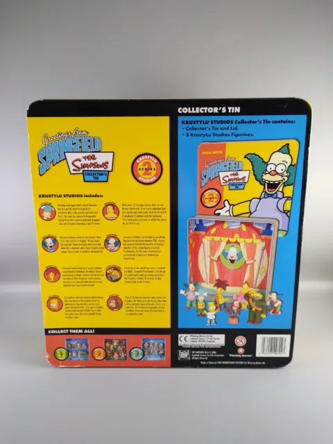 The Simpsons Collectors Tin Krustylu Studios Series 2 Figures 2