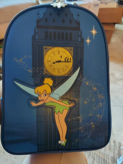 Disney Loungefly Exclusive Tinker Bell Pixie Dust Mini Backpack NWT