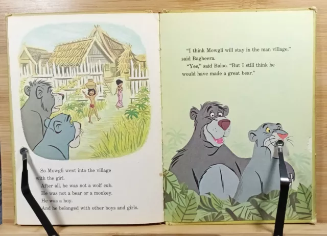 Walt Disney's The Jungle Book (1974, Hardcover) Book Club Edition 11