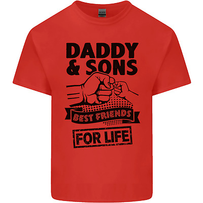 Daddy & SONS migliori amici festa del papà Cotone da Uomo T-Shirt Tee Top 3