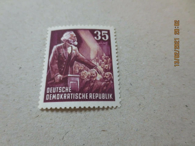 DDR 1953 MiNr 350 YII ** postfrisch seltenes Wasserzeichen