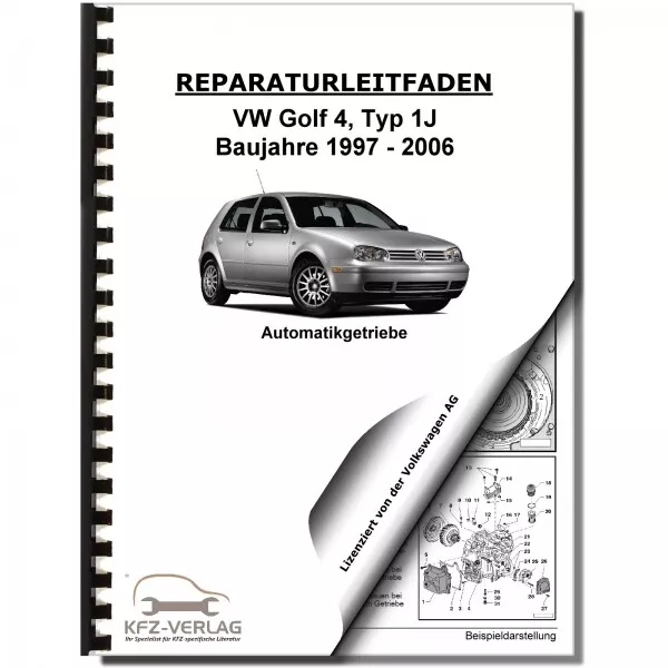 VW Golf 4, Typ 1J (97-06) Automatikgetriebe 01M - Reparaturanleitung