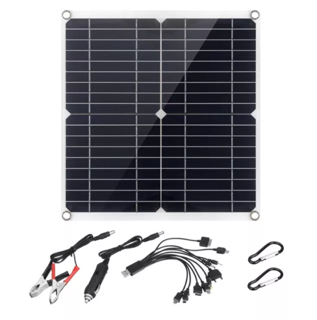 Kit de panneau solaire 12V Chargeur de batterie Contrôleur Caravane Bateau