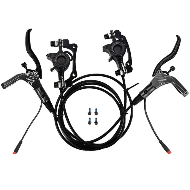 Adaptateur En T Pour Câble De Frein Hydraulique – Alliage D’aluminium Noir – Compatible Vélo Et Tricycle électrique