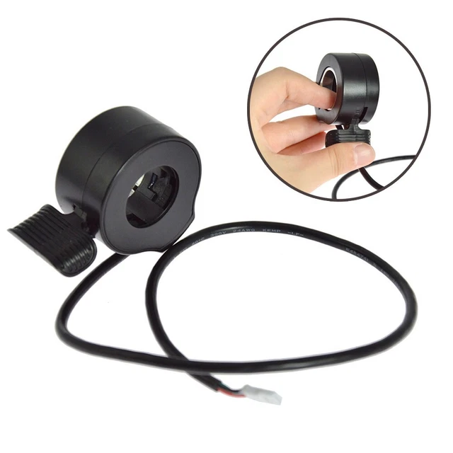 Accélérateur à Pouce Pour Trottinette électrique – Capteur Hall, ABS Robuste, 5V, Compatible Avec La Plupart Des Modèles