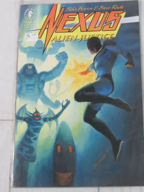 Nexus: Alien Justice #2 Jan. 1993 Dark Horse Comics