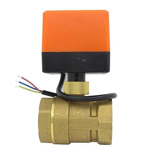 valvola motorizzata 2 vie 220v elettrovalvola normalmente aperta acqua (V8A)