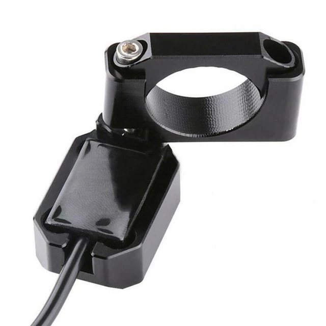Staffa Universale Per Indicatore Di Velocità Moto – Supporto In Alluminio Per Manubrio 2mm-28.6mm - 4
