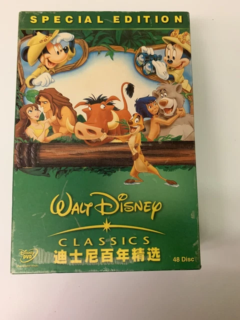 Walt Disney 48 Disc DVD’S In Color