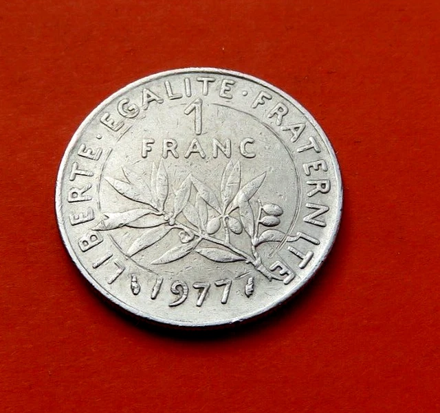 Piece 1 Francs 1977