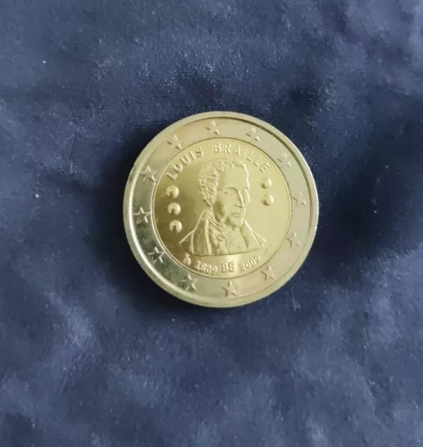 2 Euros Commémorative Belgique 2009 UNC