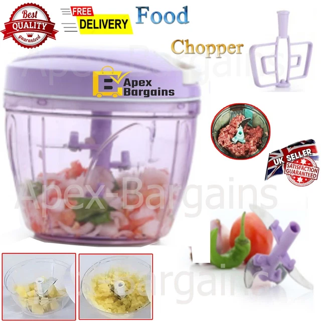 New Hand Vegetable Chopper Manual Stainless Steel Food Slicer Onion Kitchen Tool