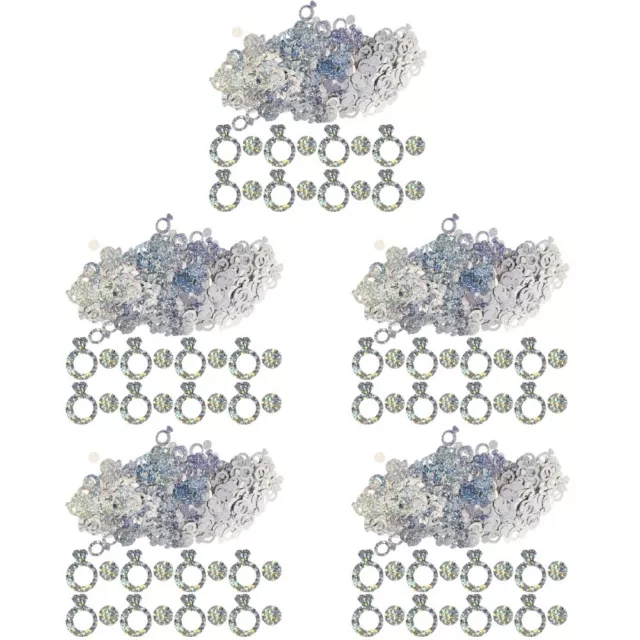 15 Bags Diamantring Konfetti Papier Braut Heimdekorationen Brautdekorationen