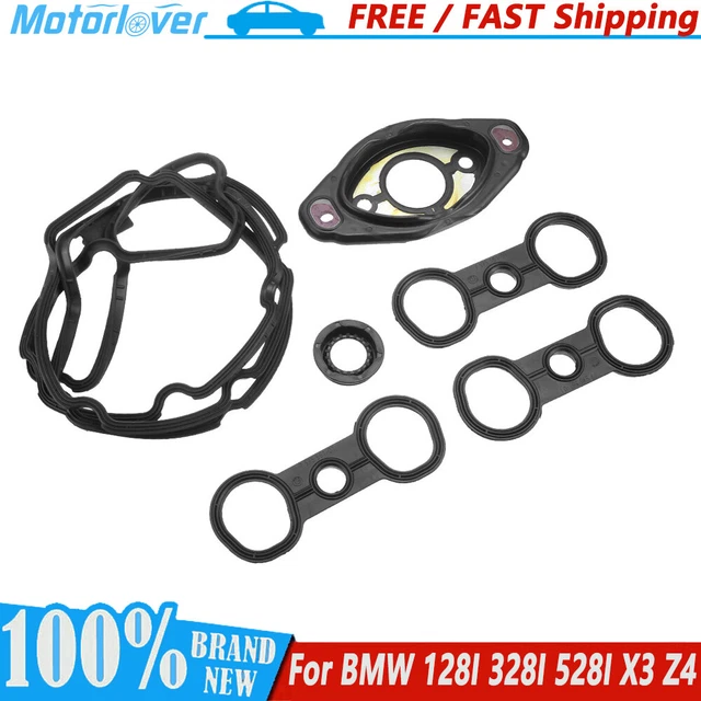 CAMSHAFT ADJUSTER ECCENTRIC Shaft Seal w/ Valve Cover Gasket for N52