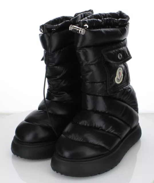 21-75 $945 Women's Sz 36 M Moncler Gaia Quilted Nylon Pocket Snow Boots