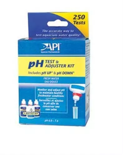 Kit de test et d'ajustement API, comprend pH haut et pH bas