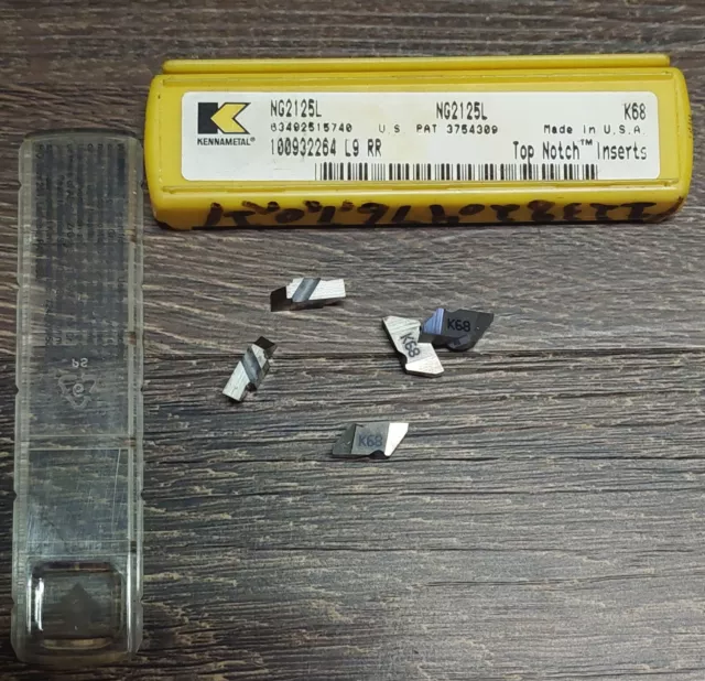 Kennametal NG2125L K68 Inserts Pack Of 5