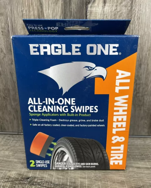 Eagle One All Wheel & Tire All In One Cleaning Swipes 2ct