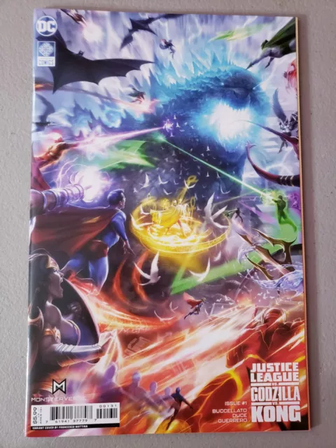 Justice League Vs Godzilla Vs Kong #1 Mattina Variant DC Comics NM