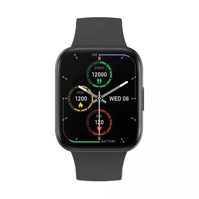Digi24 Smart Watch Blood Pressure Blood Oxygen Heart Rate Monitor for Men Women