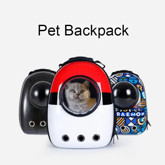 Pet Carrier Durable Backpack Capsule Travel Dog&Cat Bag Breathable Astronaut