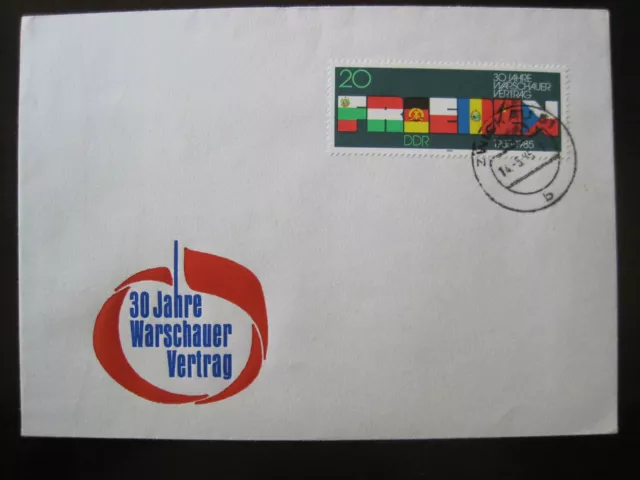 DDR FDC MiNr. 2946 Ersttag Zwickau gestempelt (328)