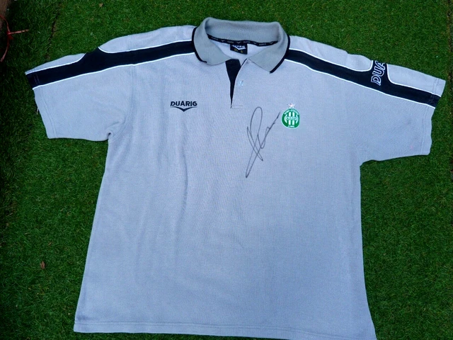 Maillot ASSE 2005 Loïc Perrin – Duarig – Domicile Vert – Taille XL – Vintage